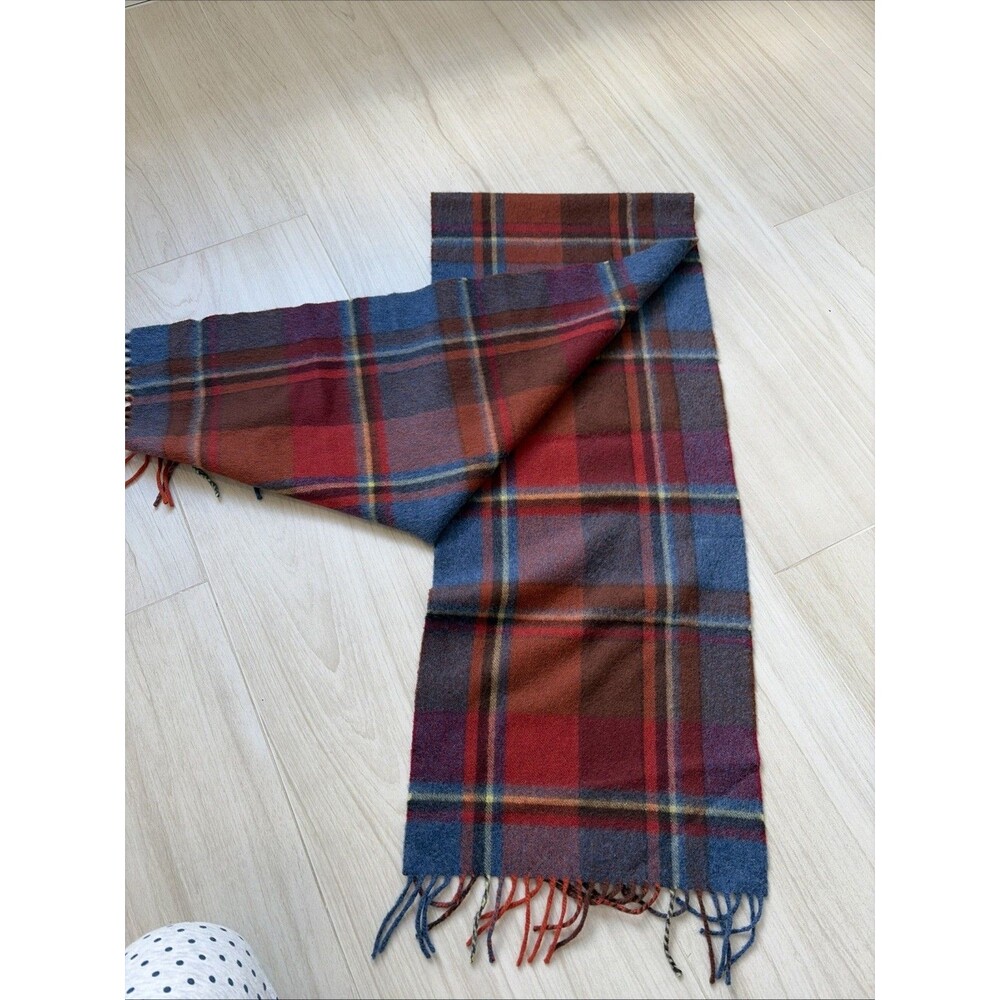 Faconnable Men’s 100% Wool Blend Scarf Made In England